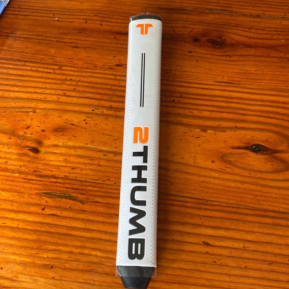 White 2 Thumb Putter Grip (Still In Packaging) OG Lite 35